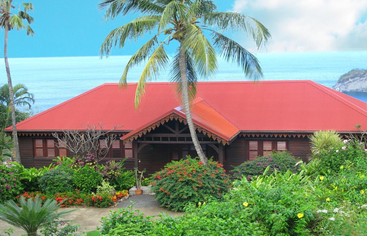 Villa Du Jardin Botanique, Ex. Propriete Coluche Deshaies Exterior foto